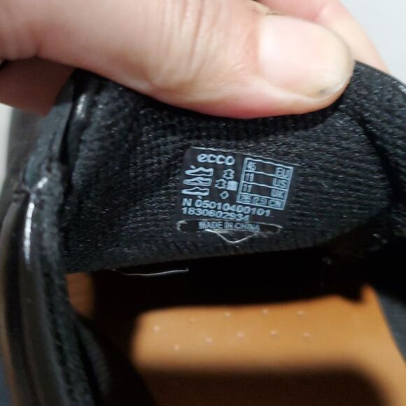 Ecco Helsinki Black Leather Oxford Shoes Size 11 main image 11